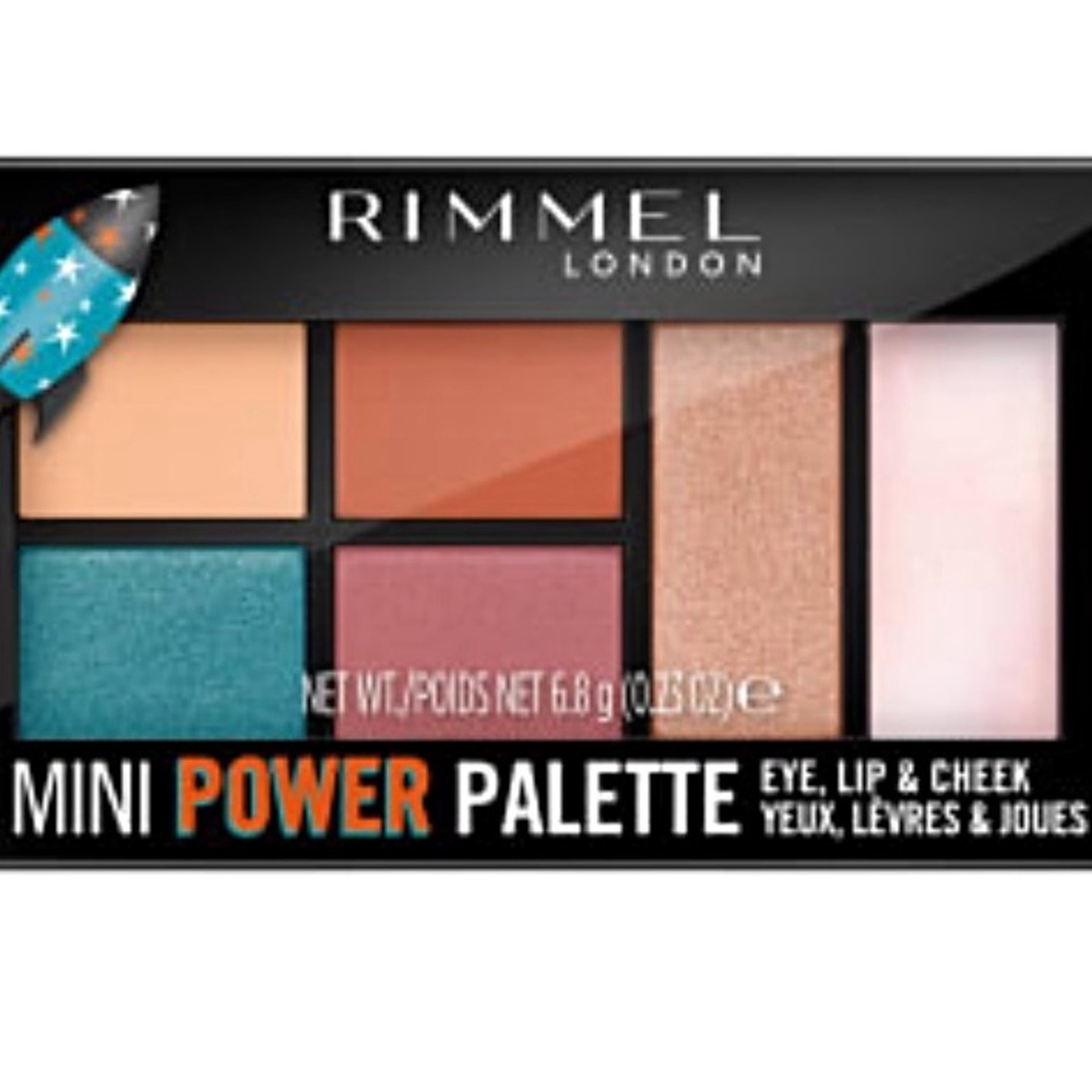 🆕 Rimmel London Mini Power Palette - Eye, Lip & Cheek